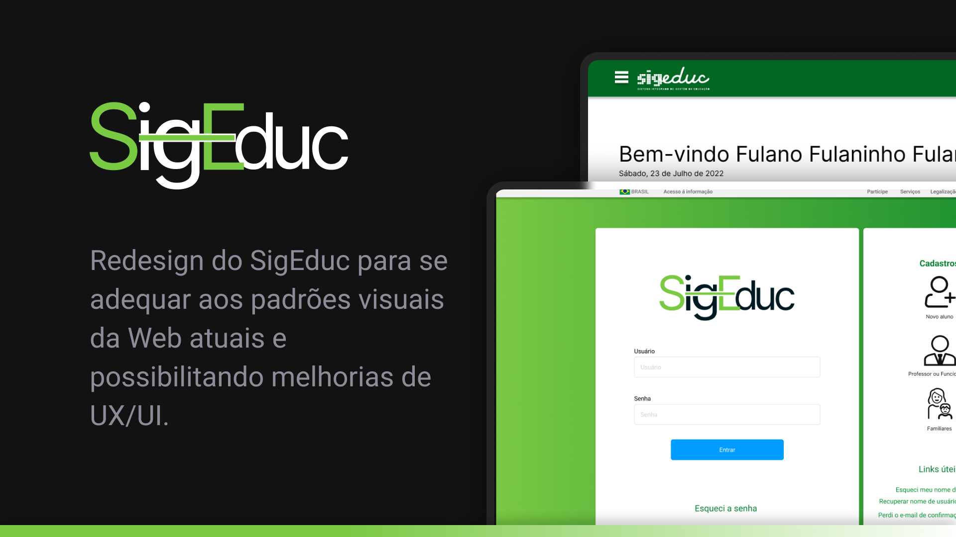 Redesign do SigEduc